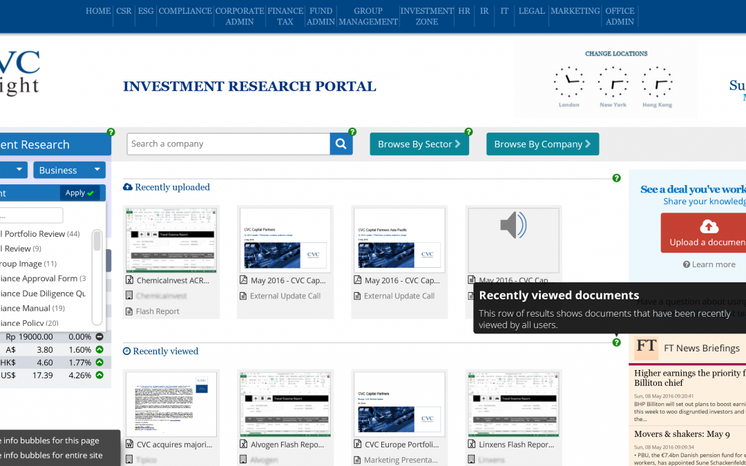 Case Study: CVC Capital Partners