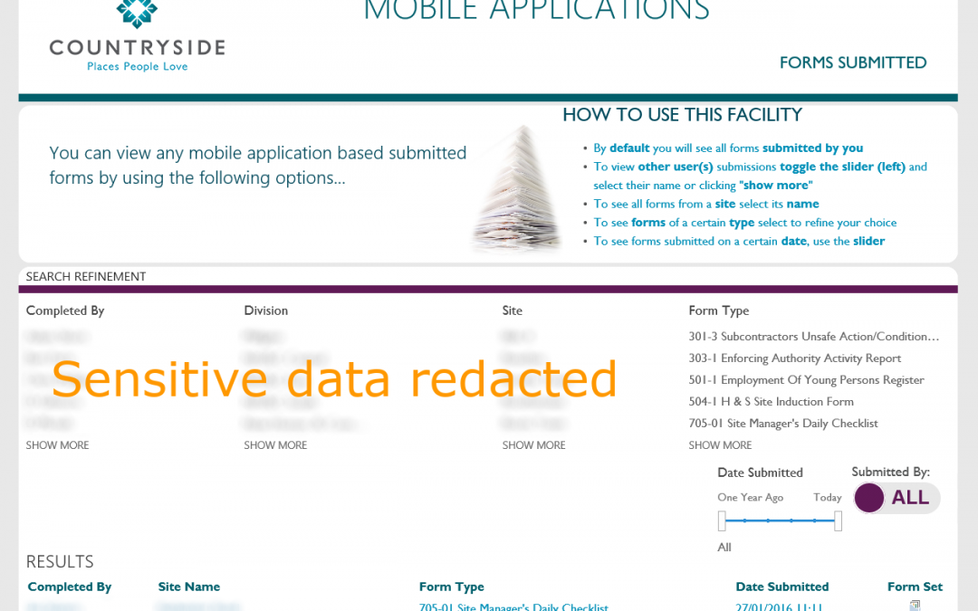 Case Study: Mobile Inspection Forms for Countryside Properties