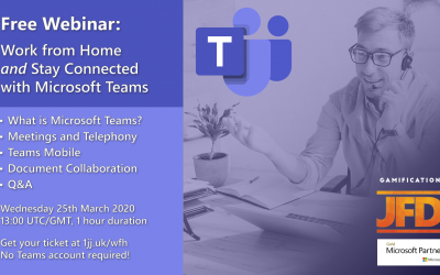 Webinar: How to Work from Home and Stay Connected – with Microsoft Teams