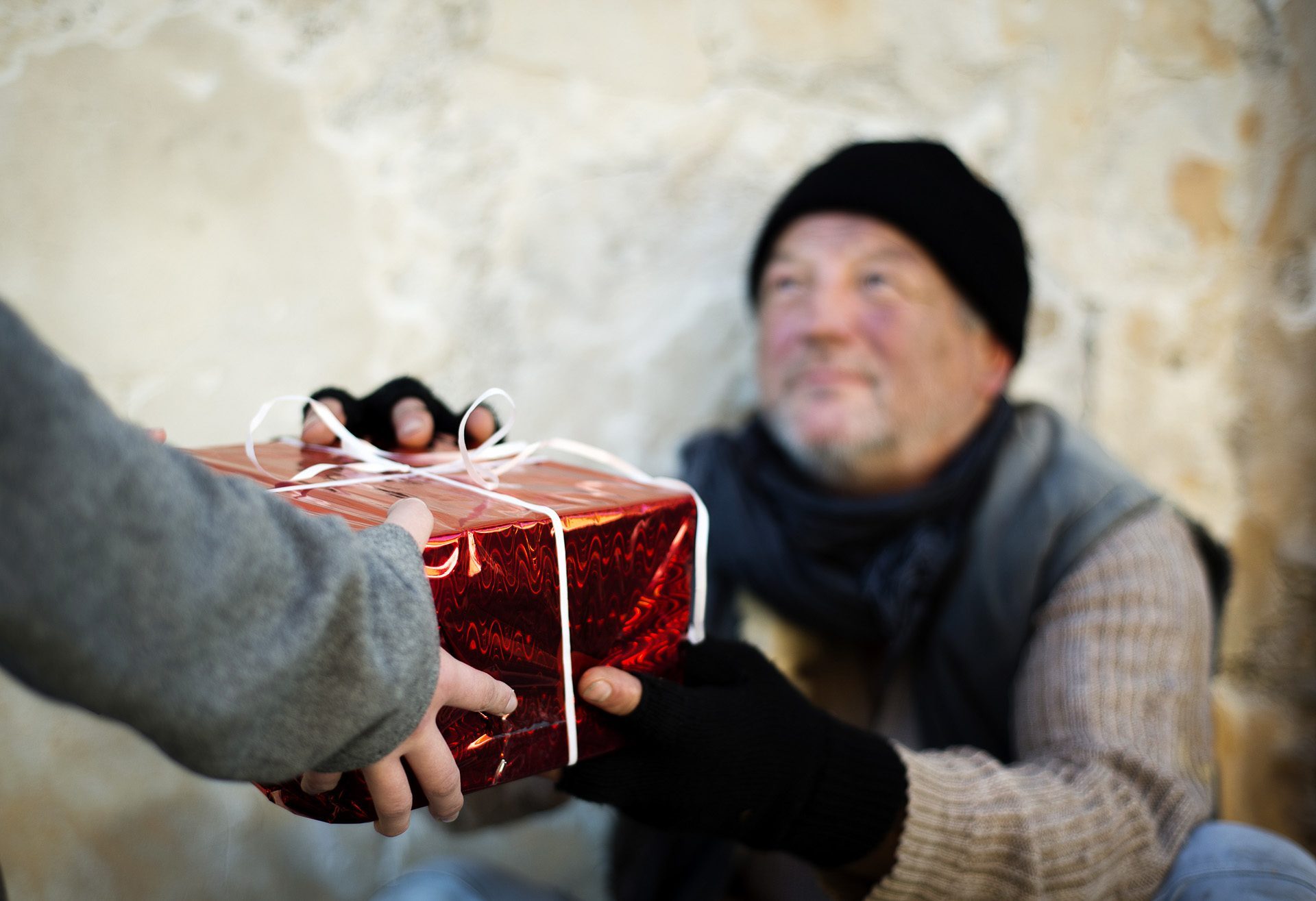 Helping the homeless at Christmas